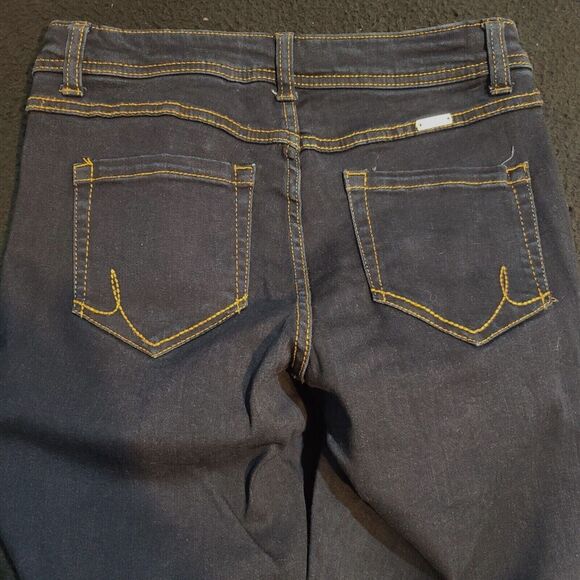 Inc Womens Petite Jeans Blue Size 4P Cotton Blend Skinny Leg Button Zip Closure - Picture 11 of 11